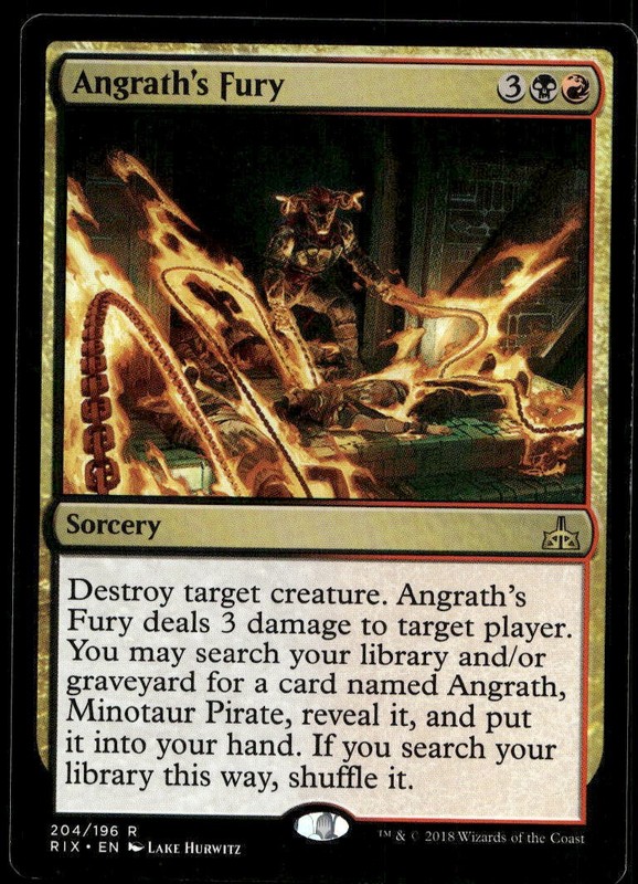 ANGRATH’S FURY RIVALS OF IXALAN MAGIC: THE GATHERING LP