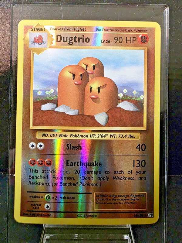 Dugtrio 56/108 Evolutions Reverse Holo Pokemon TCG
