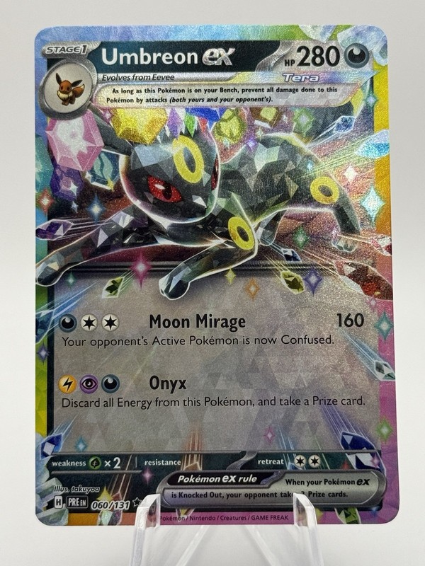 Umbreon ex 060/131 Sv: Prismatic Evolutions Holo