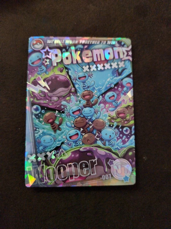Pokemon Whooper 007 NT Menkga 2 Card