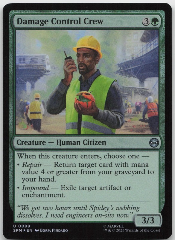 Damage Control Crew U Marvel’s Spider-Man 99 LP 2025 Borja Pindado Foil