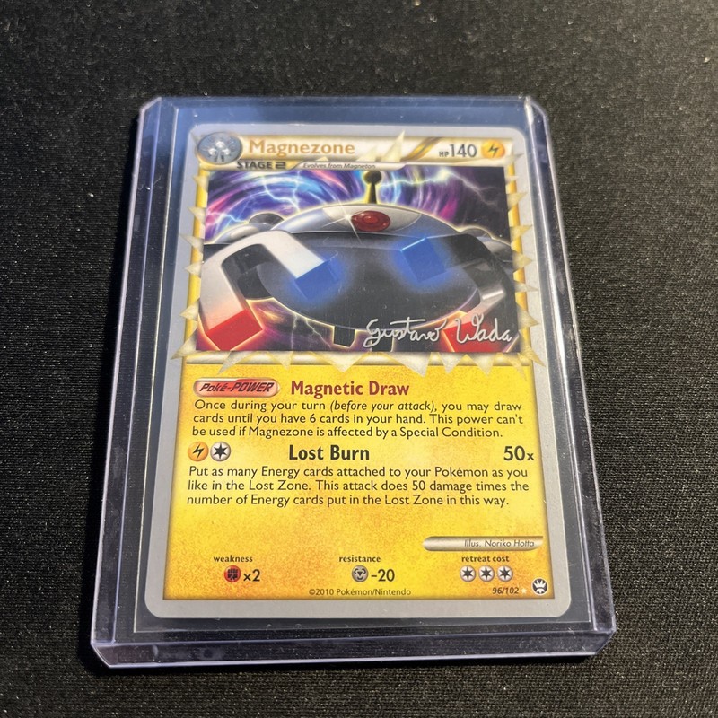 Pokemon Magnezone 96/102 HeartGold SoulSilver Holo Rare HGSS NM