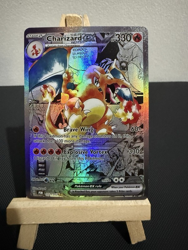 Charizard Ex Pokemon Card DISPLAY ART CARD TCG