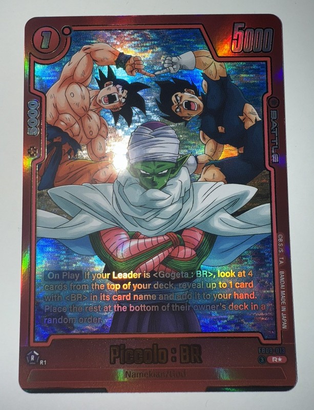 Dragon Ball Super Fusion World Dual Evolution Piccolo : BR (Alternate Art) NM