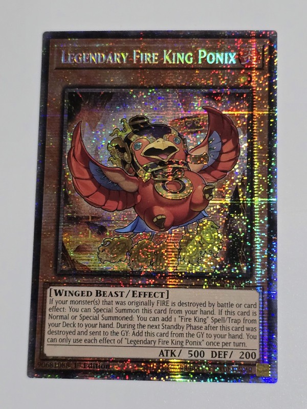 Legendary Fire King Ponix MP25-EN048 2025 Mega-Pack 1st Edition