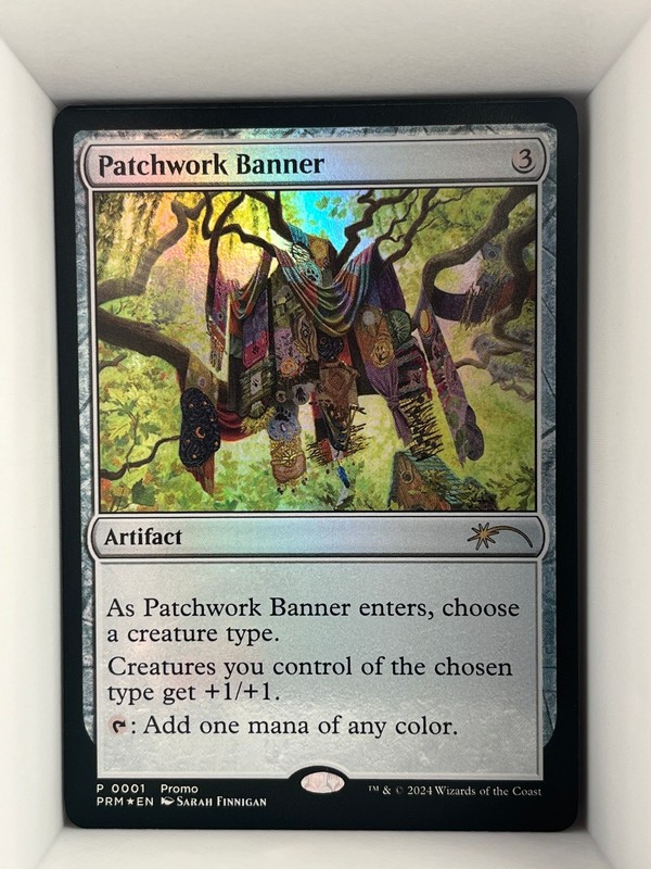 Patchwork Banner Foil P Media Promos 1 NM