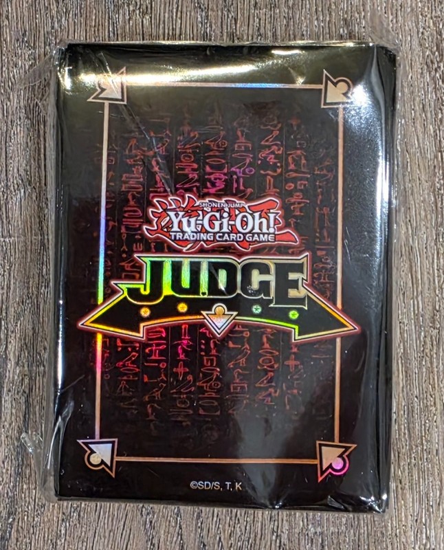 Yu-Gi-Oh! “JUDGE CARD SLEEVES” New for 2026, 100 Count, Unopened