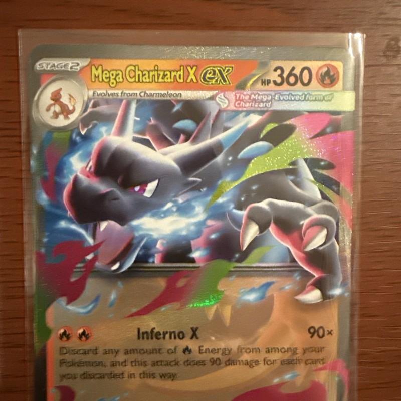 Mega Charizard X ex 013/094 Me02: Phantasmal Flames Holo gallery