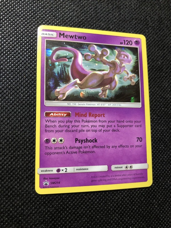 Mewtwo – SM214 – Holo Promo NM