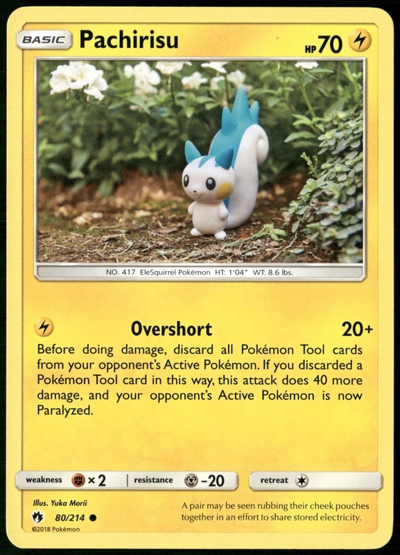 Pachirisu Regular 80/214 SM – Lost Thunder NM