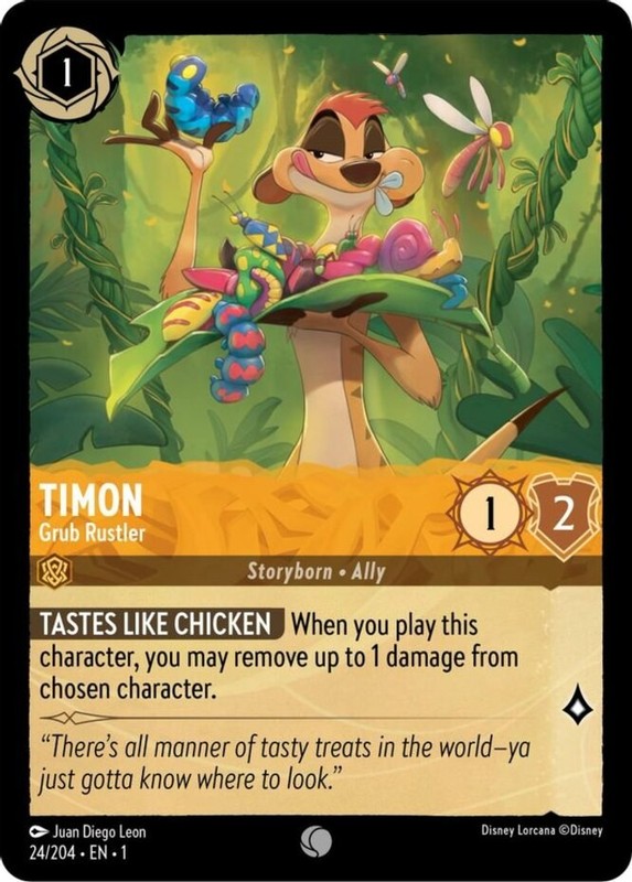 Timon Grub Rustler~24/204~English~NM~The First Chapter~LOR