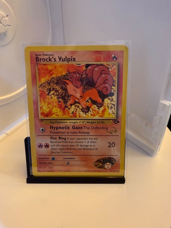 Brock’s Vulpix [W Stamped] 037/132 Wotc Promo