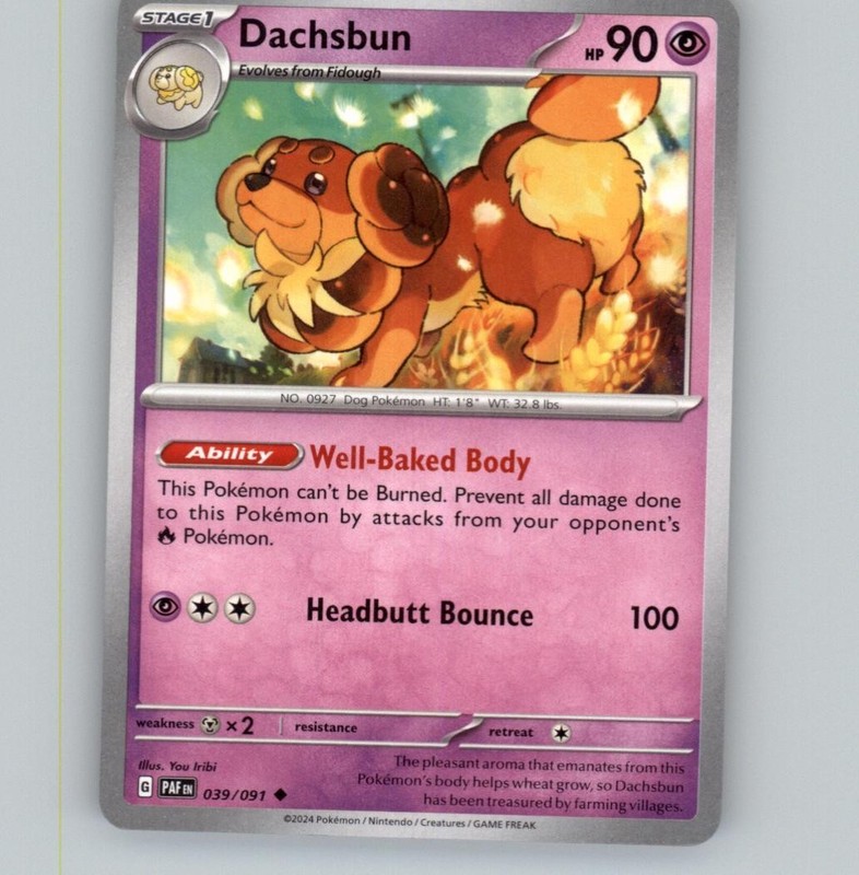 SV: Paldean Fates #039/091 Dachsbun