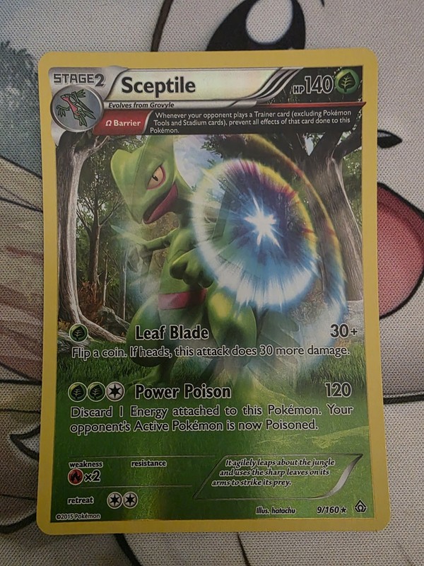 Pokemon Sceptile 9/160 Holo XY Primal Clash