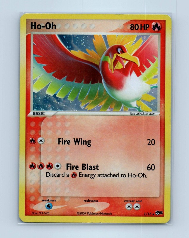 Pokemon tcg POP Series 5 Ho-Oh Lightly played