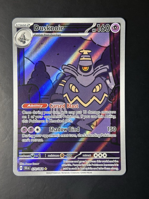 Dusknoir 070/064 Sv: Shrouded Fable Holo
