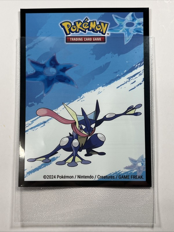 Pokemon Ultra Pro Official Greninja Individual Card Sleeve (2024) X 1 (U8) gallery