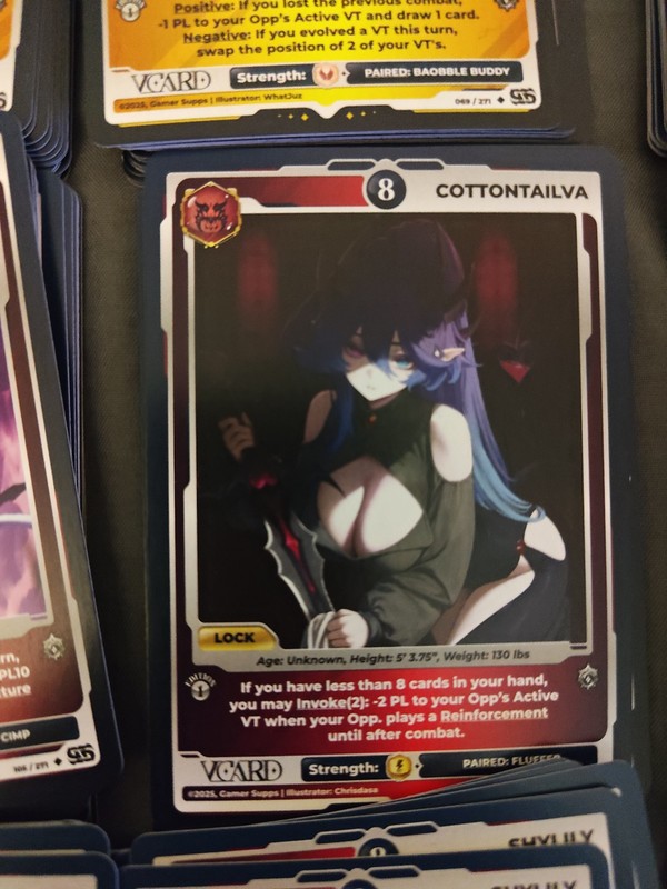 VCard Divine Chaos PL8 Stars First Edition Singles [Standard/Holo]