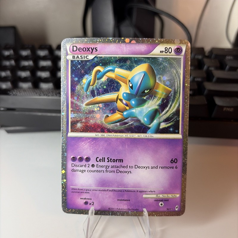 Deoxys (Shiny) SL1 Call of Legends Holo