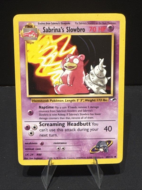 Sabrina’s Slowbro 060/132 Gym Heroes Regular