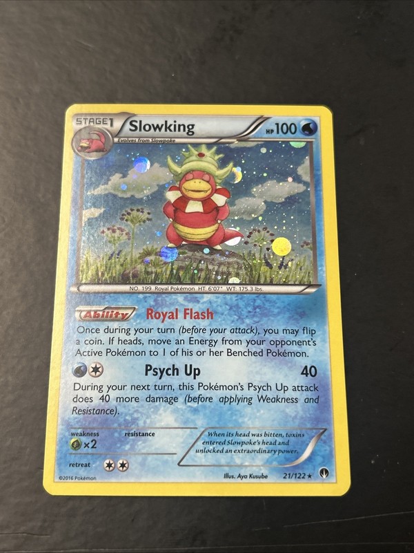 Pokémon TCG – Slowking – 21/122 – Alternate Holo – XY: Breakpoint