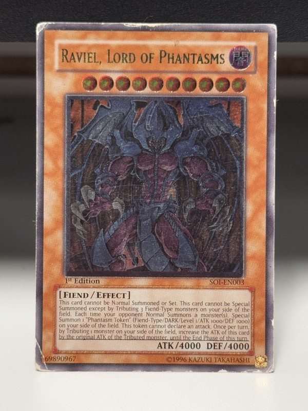 Raviel, Lord of Phantasms (UTR) SOI-EN003 Shadow of Infinity 1st Edition #2