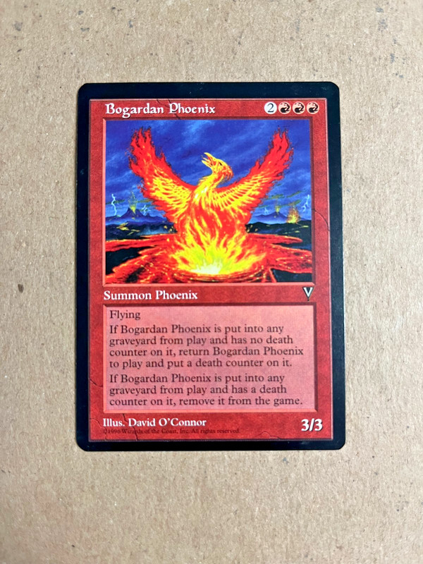MTG Visions Bogardan Phoenix