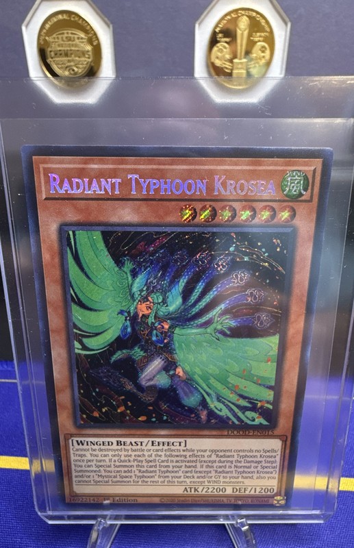 Radiant Typhoon Krosea DOOD-EN015 Doom of Dimensions 1st Edition