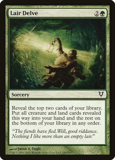 [MTG] Lair Delve (184) (AVR) LP-HP