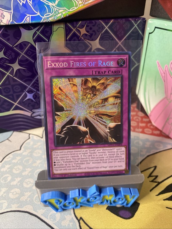 Yu-Gi-Oh! TCG 2025 Mega-Pack – Exxod Fires Of Rage MP25-EN094 Prismatic Secret