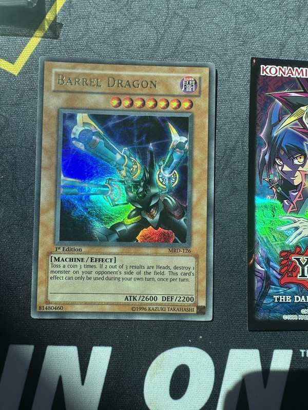 Barrel Dragon MRD-126 Ultra Rare 1st Edition Metal Raiders 147🔥LP MP +🔥