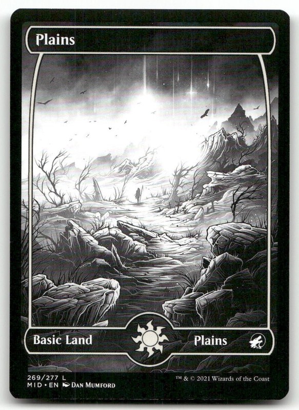 Plains (269) #269 (NM) Midnight Hunt MID Magic MTG