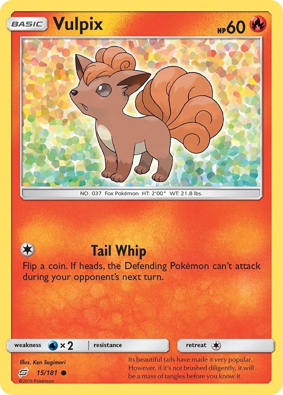Vulpix – 15/181 – Team Up
