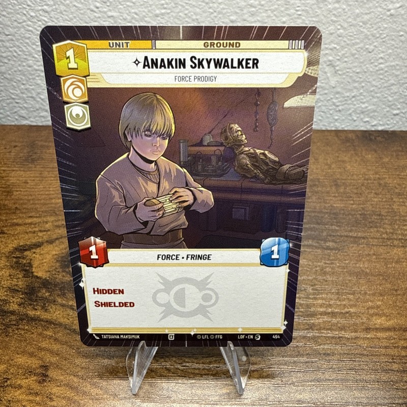Anakin Skywalker Hyperspace- LOF 454 NM – Star Wars Unlimited
