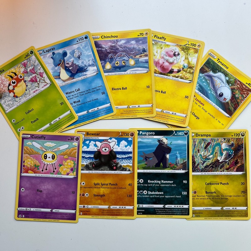 McDonald’s 2022 POKEMON Match Battle TCG Non-Holo/Holo Collectible Cards CANADA