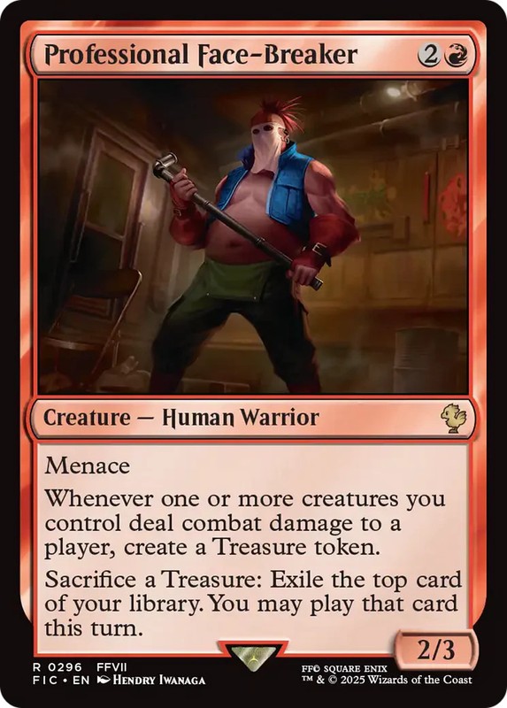 MTG Professional Face-Breaker [FINAL FANTASY Commander] Near Mint Magic