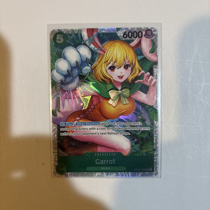 Carrot (Reprint) OP08-023 Premium Booster -The Best- Vol. 2 Foil