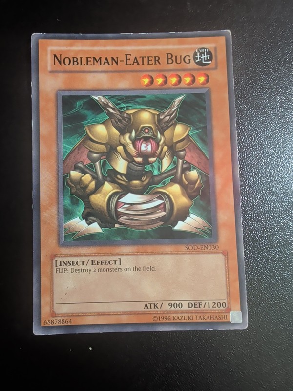 Nobleman-Eater Bug SOD-EN030 Soul of the Duelist Unlimited