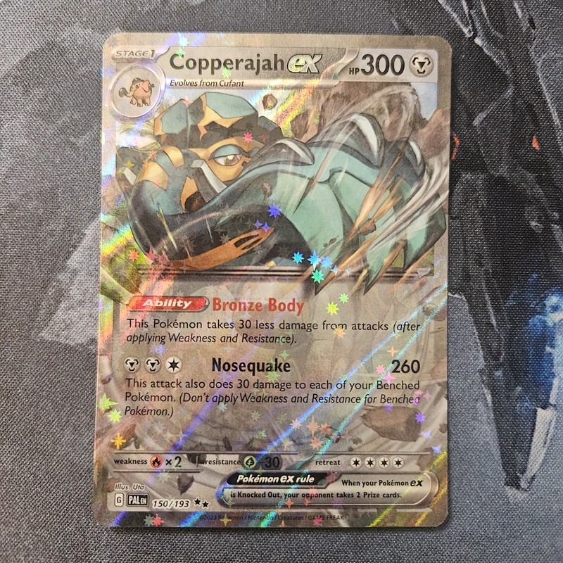 Copperajah ex 150/193 Double Rare Pokemon Paldea Evolved
