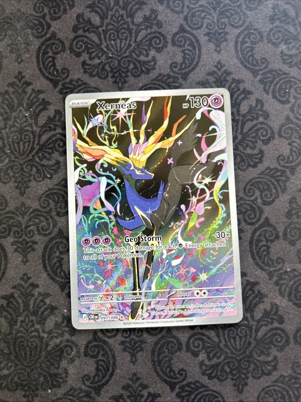 Xerneas 091/086 – Illustration Rare – Pokémon TCG: Chaos Rising – English