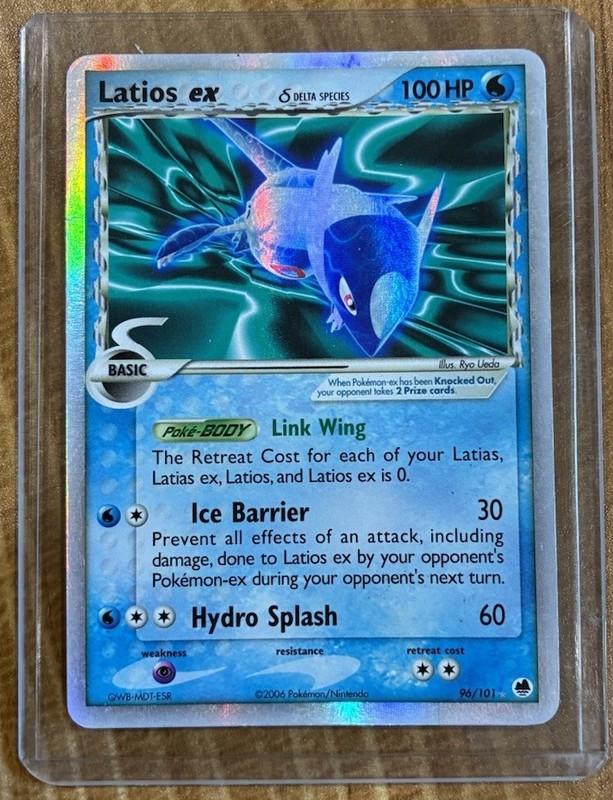 Latios EX (Delta Species) 96/101 Dragon Frontiers Holo