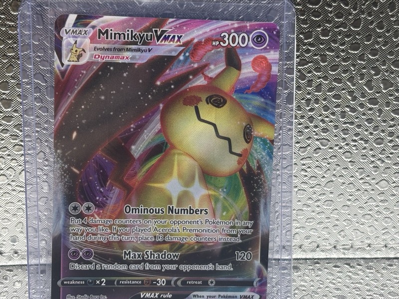 Mimikyu VMAX 069/172 NM Brilliant Stars Holo VMAX Rare Pokemon NM