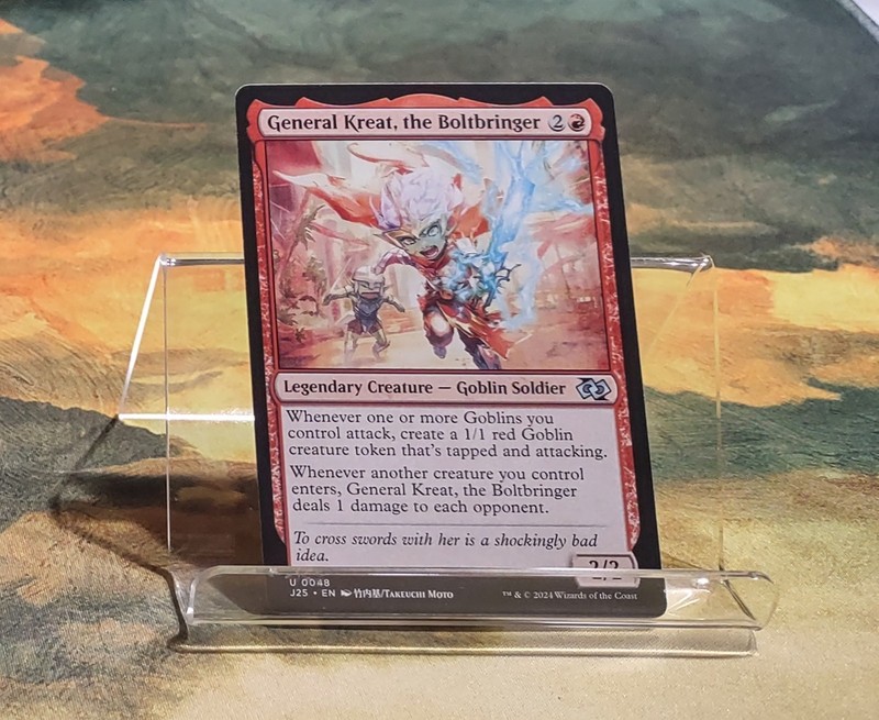 General Kreat, the Boltbringer (Anime) Foundations Jumpstart Regular