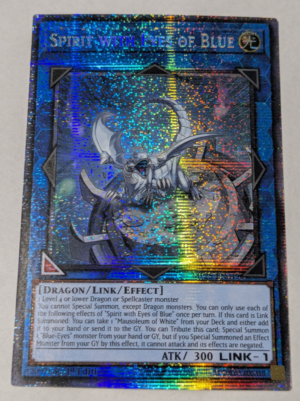 Spirit With Eyes of Blue Starlight Yugioh! Mega pack 2025