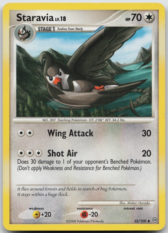 Staravia Uncommon Stormfront 52/100 LP Midori Harada