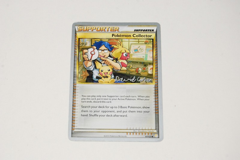 2011 World Championships David Cohen POKEMON COLLECTOR 97/123 Regular Card – LP