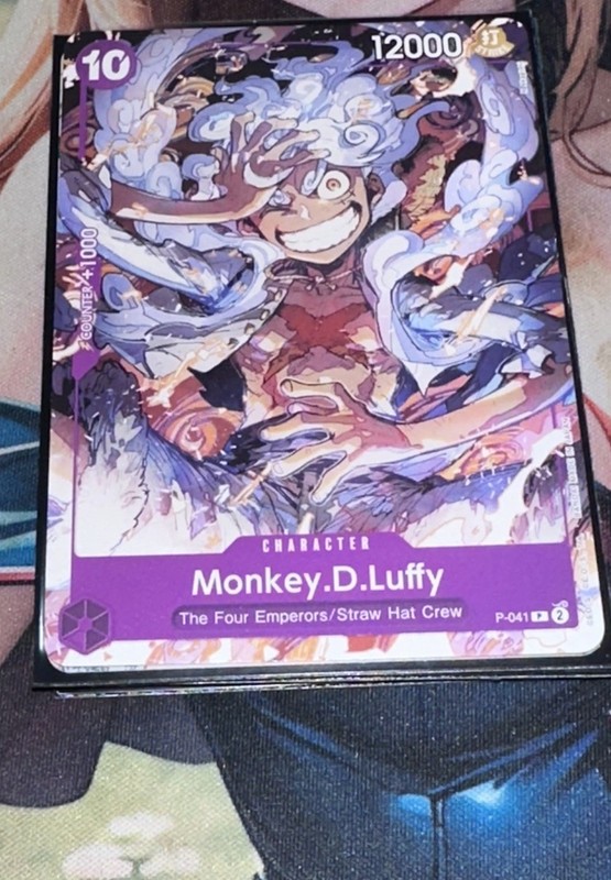 Monkey.D.Luffy P-041 PR Regular One Piece ST 18: PURPLE English NM