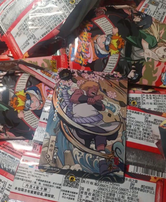 Jirobo NRB09 AR 001 Naruto Kayou Chinese NM IN STOCK Anime Trading Card Arts 3D