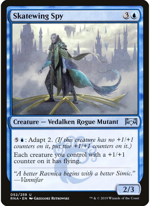 Skatewing Spy 52 MTG NM – Ravnica Allegiance