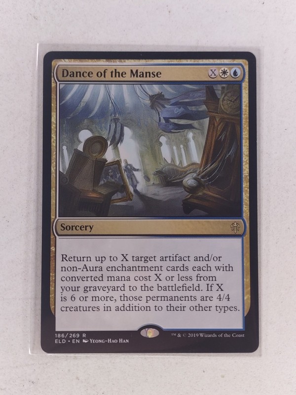 Dance of the Manse – Throne of Eldraine (ELD) MTG Magic the Gathering – NM+